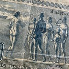 Large Finland 100 Markkaa Banknote 1939 Nude Allegorical Group Finnish Currency