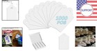 Durable 1000 Pack Blank Price Labels - Ideal For Clothes   Jewelry Sales