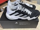 Adidas Men s Barricade Lace-up Tennis Shoes  Black white grey  Size 9 5  New
