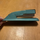 Vintage Swingline 27 Stapler Teal Green Usa Art Deco Retro Industrial Steampunk