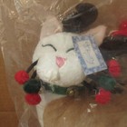 Nos Vtg Whimsiclay Whimsy Clay Amy Lacombe 14  Rudy Reindeer Bells Plush Stuffed