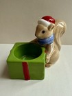 Yankee Candle Woodland Squirrel Christmas Tealight Holder - Nib
