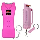 Fightsense Safety Combo  Led Stun Gun With Strong Pepper Spray