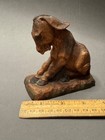 Flehmen Smiling Donkey Mule Resin Figurine Statue Vintage