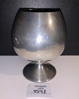 Vintage Hoffritz English Pewter Snifter Goblet Cup Sheffield