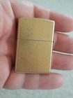 2005 Zippo Cigarette Lighter Unites States Navy Blue Usn Gold Plate Brass Usa 