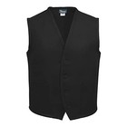 Fame Fabrics 23328 V65 Unisex Vest  2 Pockets  Black  3x 
