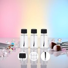 4pcs 20ml Empty Refillable Nail Polish Bottles Transparent Glass Nail Varnish 