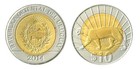 Uruguay 10 Pesos Uruguayos  2011-2015  Km  134  Mint X 10 Pcs