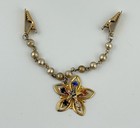 Vintage Sweater Cardigan Clip Guard Steampunk Closure Chain Victorian Fashion