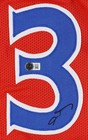 Philadelphia 76ers Allen Iverson Autographed Signed Jersey Beckett Witnessed