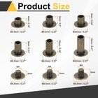 90set Phillips Chicago Screw M4 X 4 5 6 8 10 12mm Binding Post Screw  Bronze