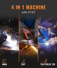 200a Tig pulse Tig mma 50a Plasma Cutter  4in1 2t 4t Cut Mma Tig Welding Machine