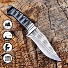 9  Custom Hand Made Forged Damascus Steel Fix Blade Hunting Skinner Knife Edc