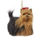 Yorkshire Terrier Dog Plush Stuffed Animal Christmas Ornament Pet Yorkie New