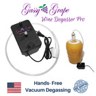 Get Your Wine To Bottling Faster Hands-free   Gassy Grape Wine Degasser Pro Pump