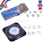 Azdent Dental Orthodontic Clear Ceramic Brackets Braces Roth  022 Hooks 3-4-5