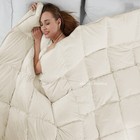 Amazing Down Alternative Comforter   Bedding Sets Ivory Solid Choose Item