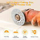 6pcs 4  Rock Slab Grinding Disc Diamond Tile Cutting Saw Blade For Angle Grinder