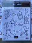 Stampin  Up  Zany Zoo Stamps   Dies W zoo Crew Dsp  Paper