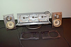 Emerson Ms3110 3 Cd Audio System Digital Tuner With 2 Speakers Tested  No Remote