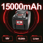 Upgrade 15 0ah High Output Lithium Ion Battery Replacement For Milwaukee M18 Bat