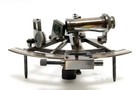Nautical Sextant In Wooden Box