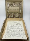 1958 Hospital Days Scrapbook  Woman Saved Hundreds Of Cards   Letters  Provence
