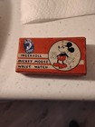 1933 Mickeymouse Ingersoll Watch Box Worlds Fair With Chicago Sticker Rare