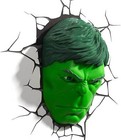 Marvel Avengers 3d Wall Light Spider-man Hulk Iron Man Captain America Thor 3dfx