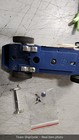 Defective Three Marx Indy Cars 31 49 Red W  B  49 Blue 132 Scale Slot Ca G3d