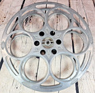 Vtg Goldberg Bros 15  35mm Cast Aluminum Movie Film 6 Hole Reel Denver 20 Min  1
