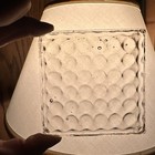 4 Vintage Industrial Refractory  Glass  Dewdrop Tiles Luxfer Glass Bubble 4 X 4 