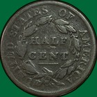 1809 Classic Head Half Cent Good G Coin  41911