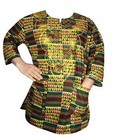 Decora Apparel African Men Women Dashiki Cotton T Shirt Blouse Traditional Hippi