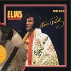 Elvis Presley Pure Gold Custom Etched Reproduction Signed Lp Display