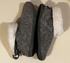 Womens Gray Isotoner Slippers Size Large 8 9