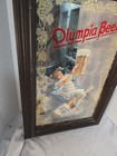 Vintage Olympia Beer Brewing Co Mirror By Lucid Lines Retro Man Cave Bar  1973