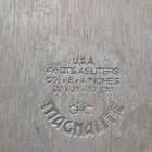 Magnalite Ghc 4 5 Quart Cast Aluminum Oval Roaster W  Lid 12 5 x8 x4  Usa