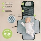 Portable Diaper Changing Pad - Large Waterproof Baby Changing Mat