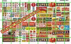 Nh052 Dave s Decals 1 2 Set N Scale Mixed Asst d Soda Grocery Header Price Signs