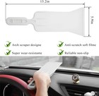 Squeegee  Long Handle Flat Glass Window Tint Tools  Scrubber Paddle White