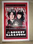 Original Real White Stripes Concert Poster Bowery Ballroom Nyc 2002 Loren Jack