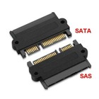 2x Sas To Sata 22-pin Male Converter Sff-8482 Female Hdd Hard Drive Raid Adapter
