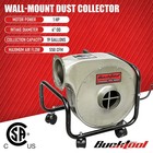 550cfm Airflow  Dust Collector  1hp 6 5a Wall-mount Unit With Remote Control