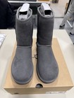 Ugg Australia Classic Short Ii Boots Grey Suede Us Size 7 Minor Flaw