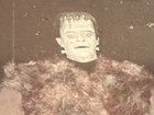 Vintage Great     creepo    Frankenstein Original Photo- 3 1 2    X 3 1 2   