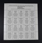 Usa Scott   2870 Error Sheet Vf Og Nh Legends Of The West Stamps Cat  125