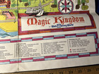 Vintage Original 1971 Walt Disney World Magic Kingdom Souvenir Map Opening Year