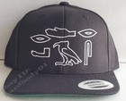 All Black Eazy E Hieroglyphics Raiders Snapback Hat Cap Nwa